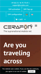 Mobile Screenshot of cerafon.com